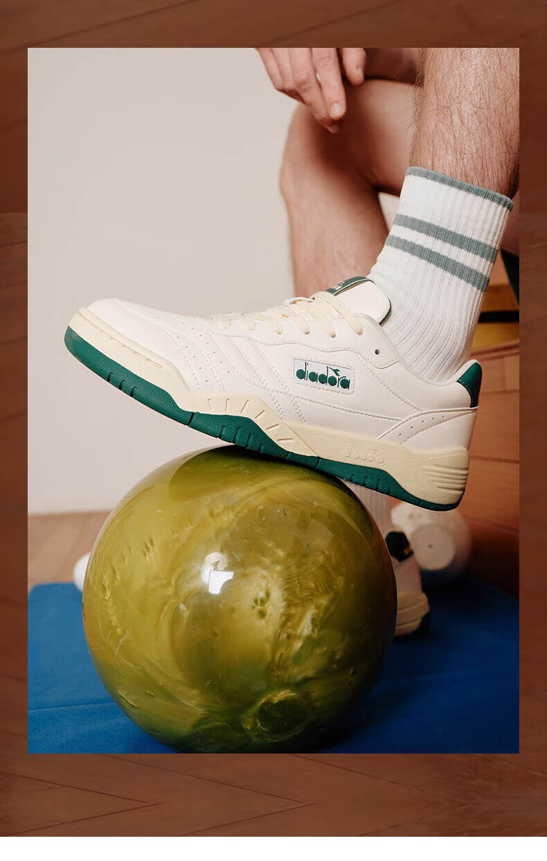 Diadora Мужские и женские низкие дышащие повседневные кроссовки ACTION, ярко-белый/цирконовый черный/ледяной белый, размер 37