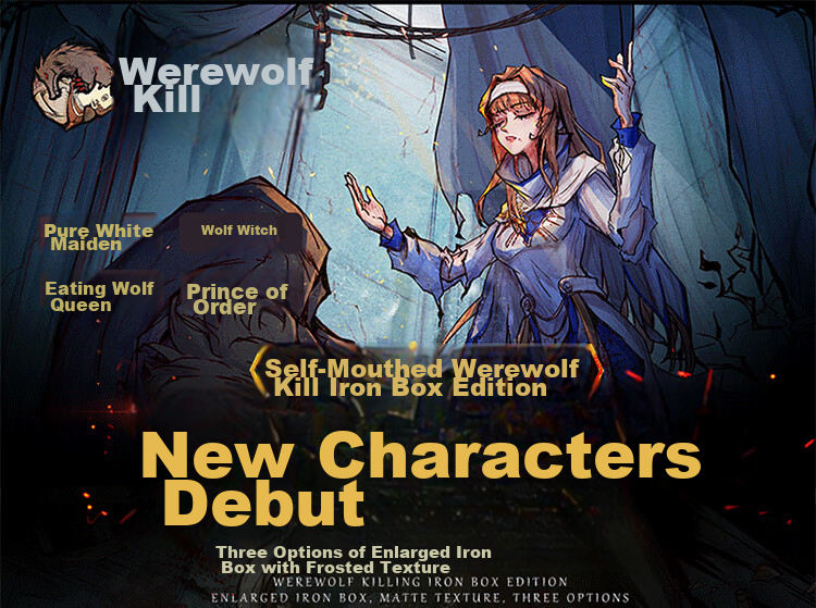 Коллекционная карточная игра "Langrensha" 2025 Gold Collector's Edition, "Nightfall Please Close Your Eyes", водонепроницаемые карты из ПВХ, настольная игра для детей