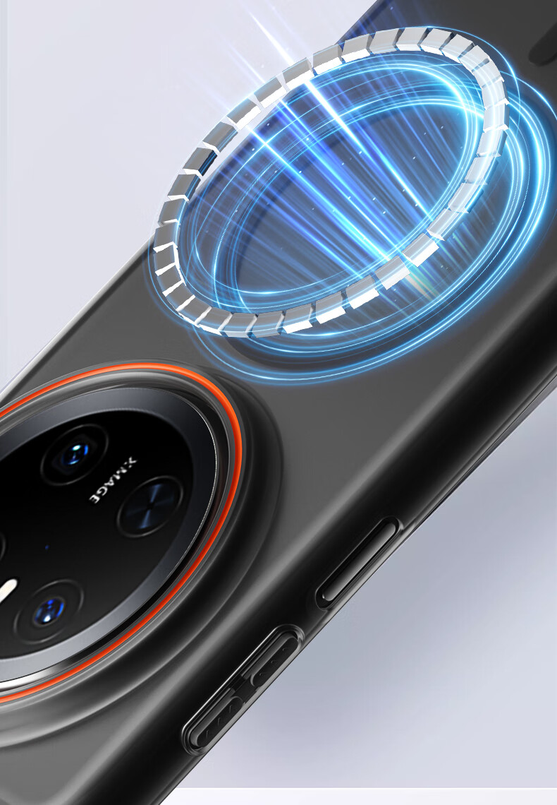 Чехол Baozou для Huawei Mate 70 Pro/Pro+, противоударный, с защитой от отпечатков пальцев, серый