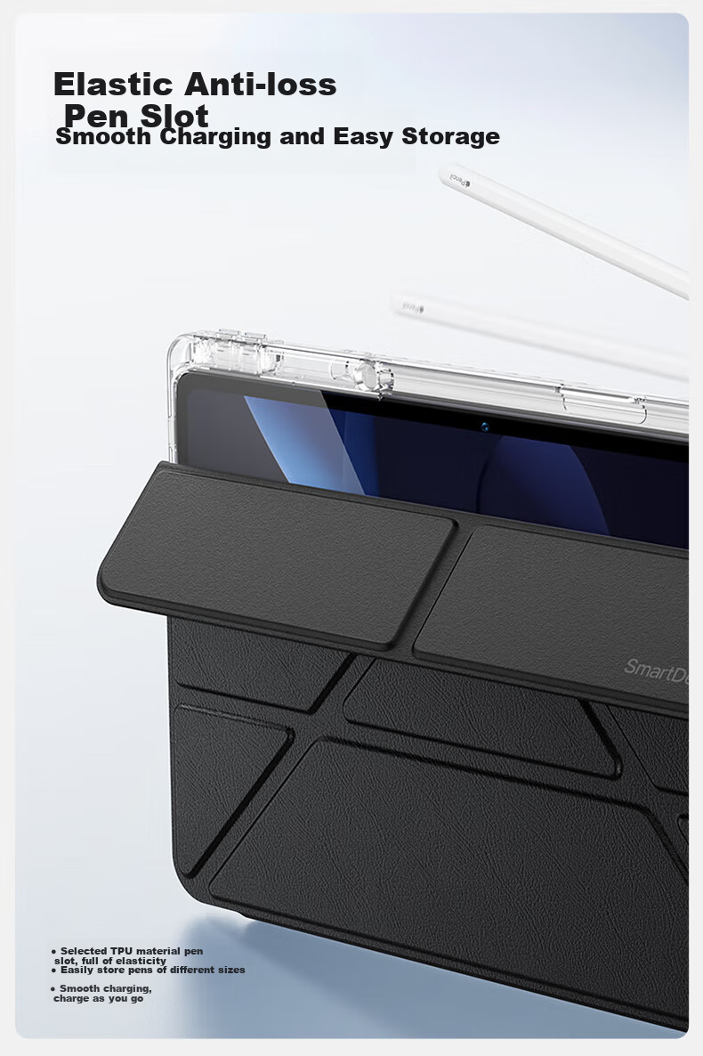 Защитный чехол Shanmo для Huawei MatePad 11.5/11.5S, версия Soft Light/Dynamic, 11.5 дюймов, с держателем для стилуса, серый