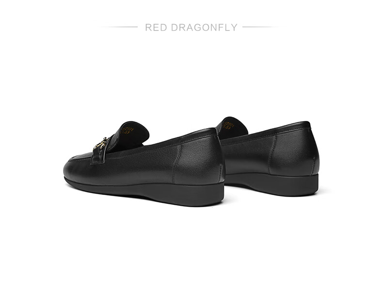 Женские лоферы RED DRAGONFLY WBB152101/02, черные, размер 36