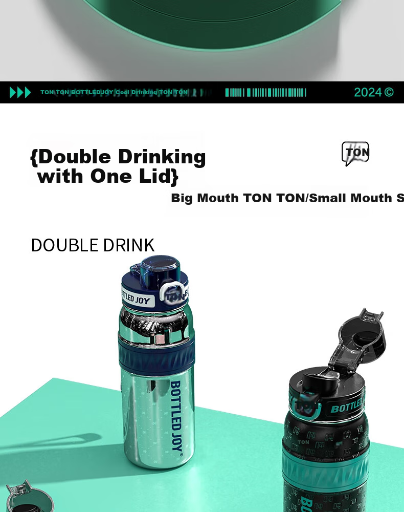 Термос-кружка BOTTLED JOY Ddundun, 750 мл, с ситечком для чая, из нержавеющей стали 316, для спорта, подарок