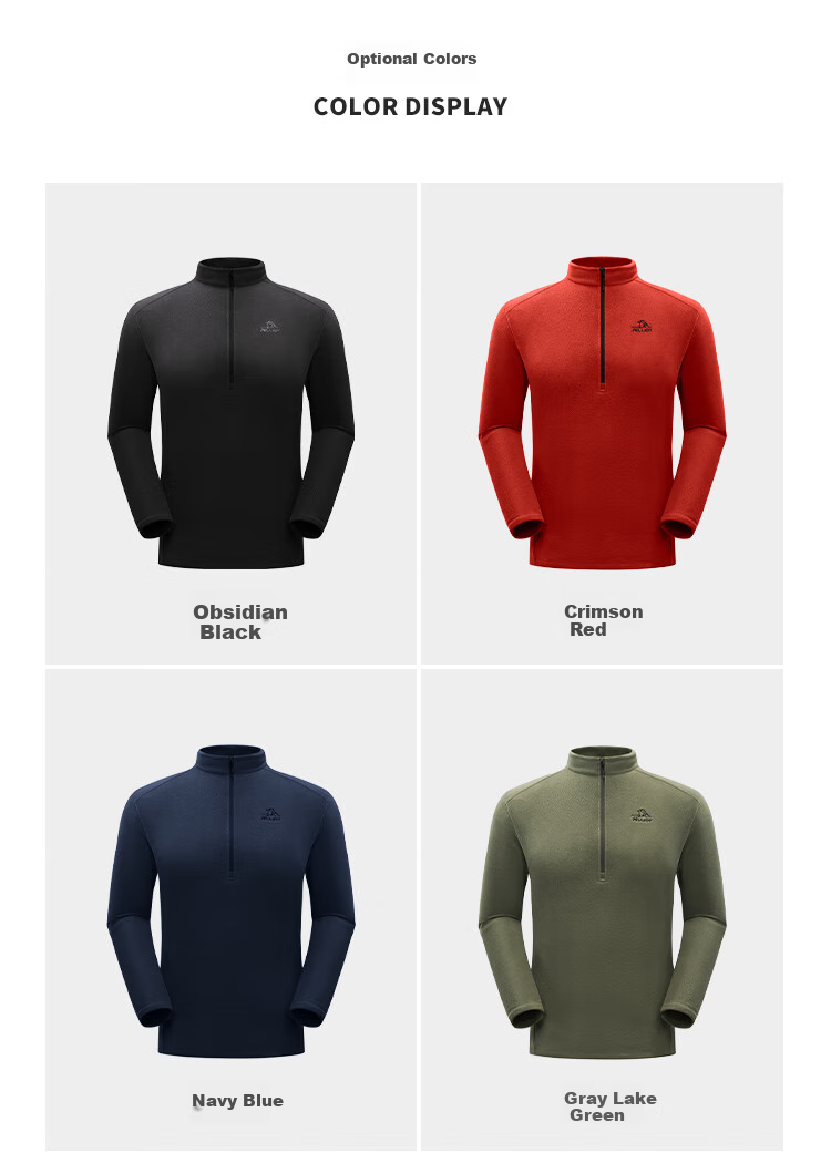Мужская флисовая куртка Pelliot P Series Polartec, теплая, для активного отдыха, черная, размер XXL