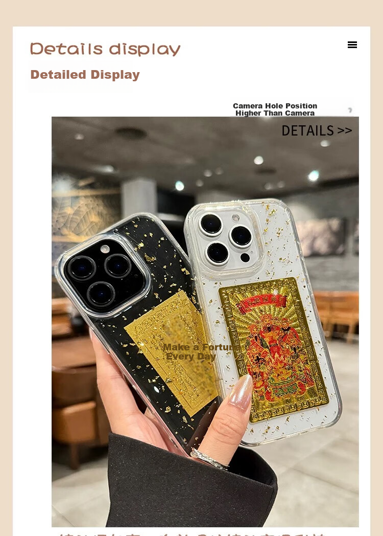 Чехол для Apple iPhone 14 Plus KEKLLE, прозрачный, с золотой фольгой, противоударный, силиконовый