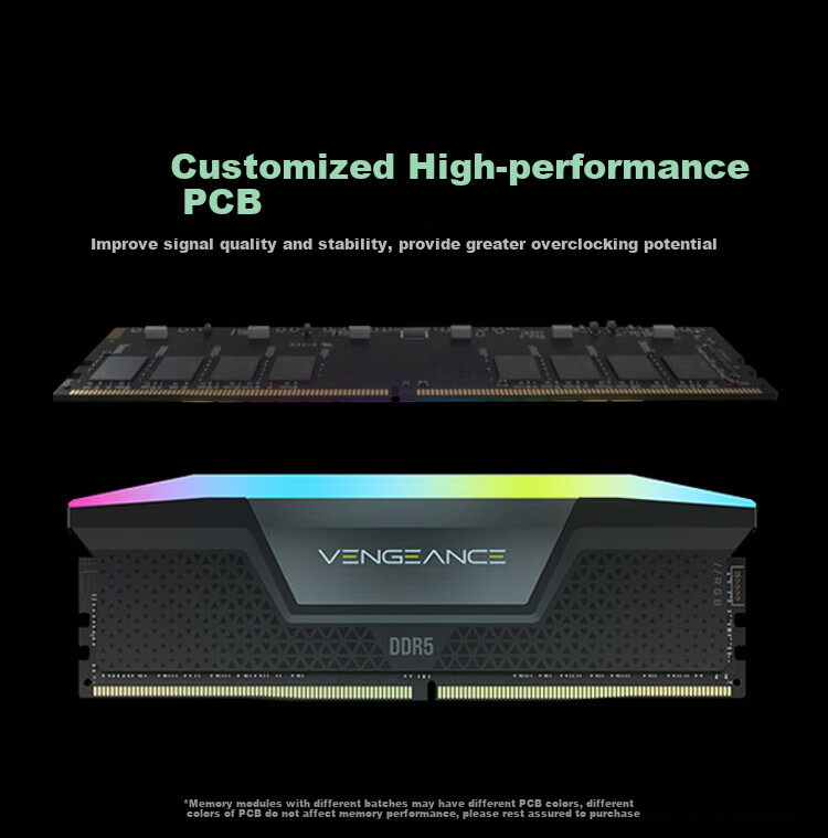 Оперативная память USCORSAIR Vengeance RGB DDR5 32GB (2x16GB) 6000MHz