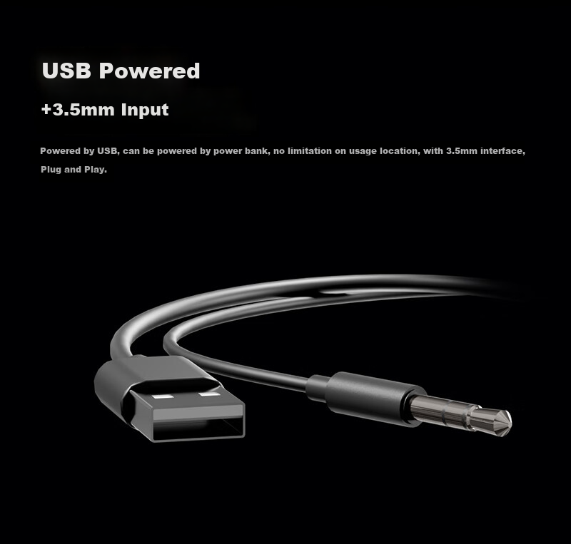 Компьютерные колонки COLORFIRE CF100, игровая акустика с RGB подсветкой, проводной сабвуфер для ПК и ноутбука, разъем 3.5 мм, черный