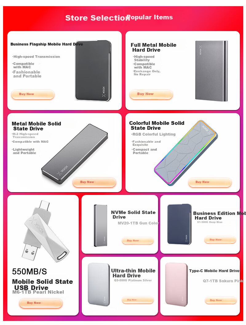 Портативный SSD накопитель