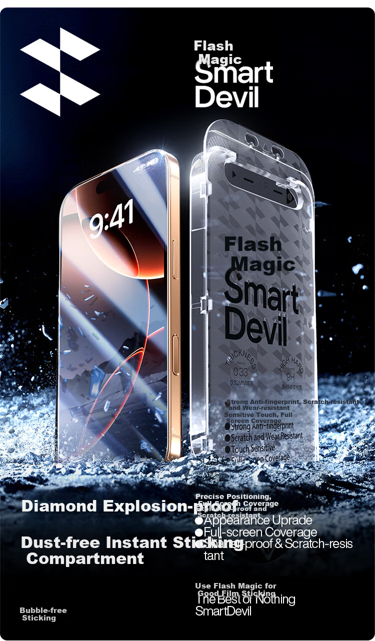 Защитное стекло для iPhone 16 Pro Max