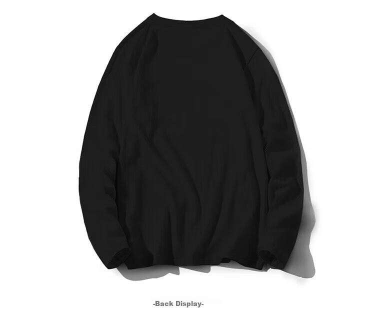 Мужская футболка с длинным рукавом Jeanswest, 100% хлопок, свободный крой, принт, повседневная, круглый вырез, белая, 3XL