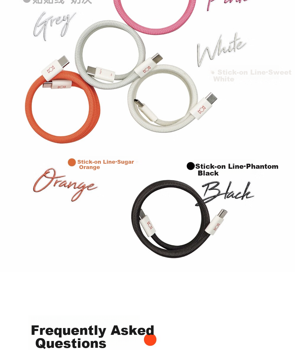 Кабель CANDYSIGN MagTie USB-C to Type-C, 100W, 1.5 м, розовый