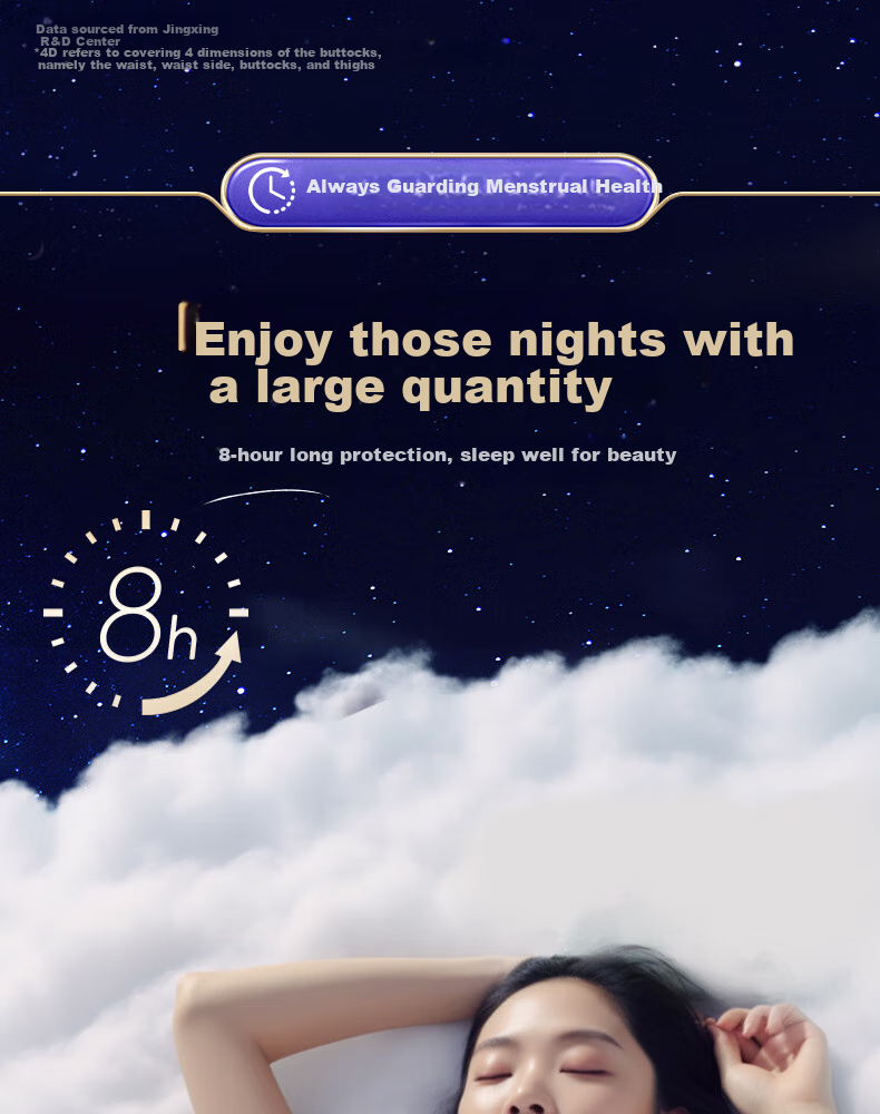 Гигиенические трусики ABC Sleep Curve Panties, дышащие, размер XL, 5 шт.