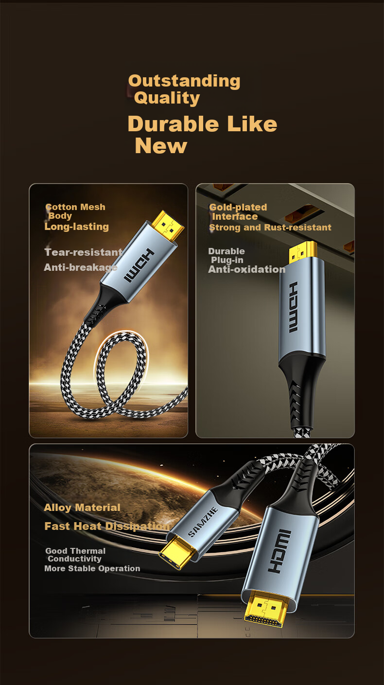 Кабель Type-C на HDMI