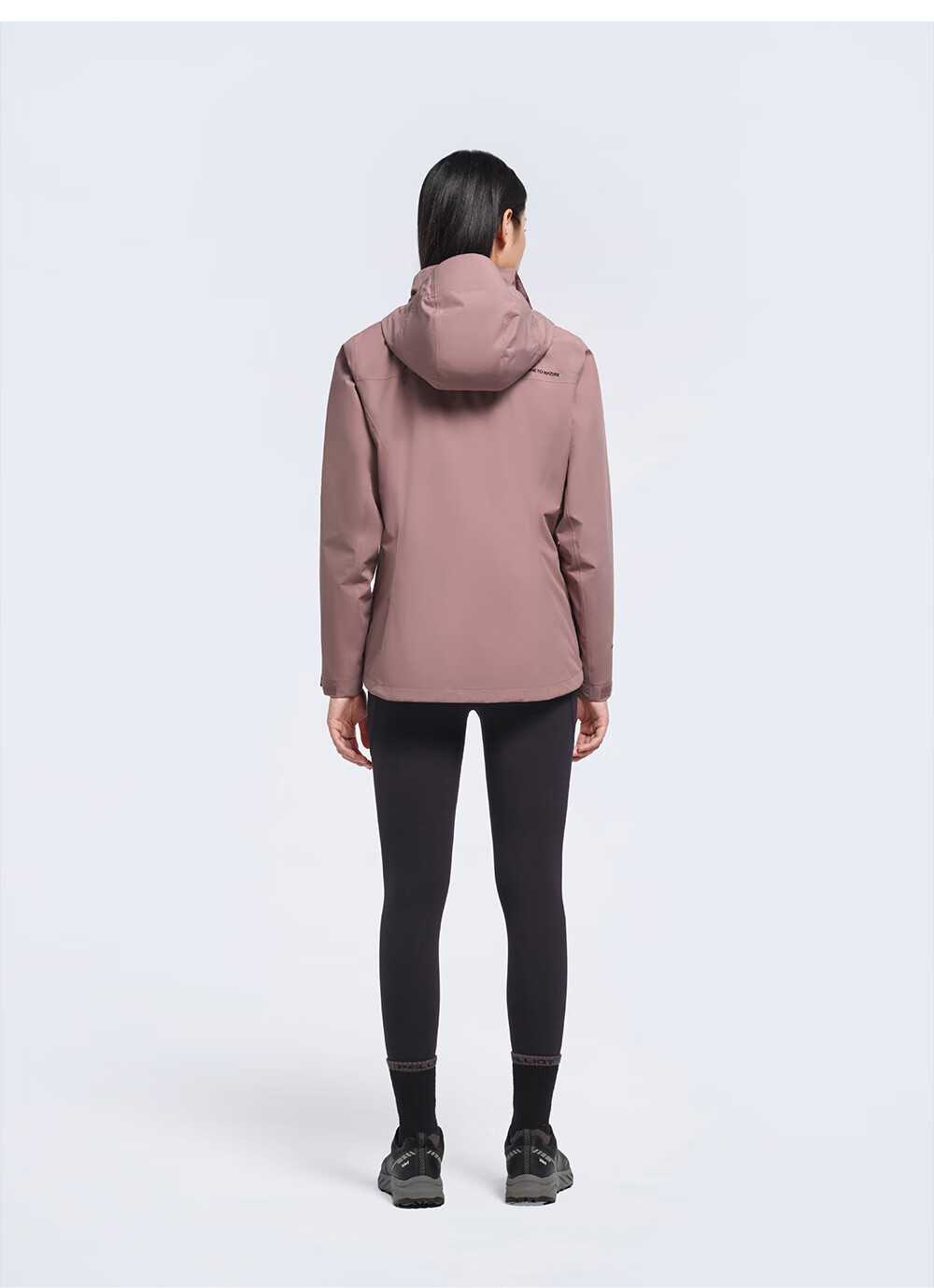 Куртка Pelliot Shanye Classic 3.0 трехслойная мужская и женская, зимнее теплое пальто, горный пурпурный, размер M