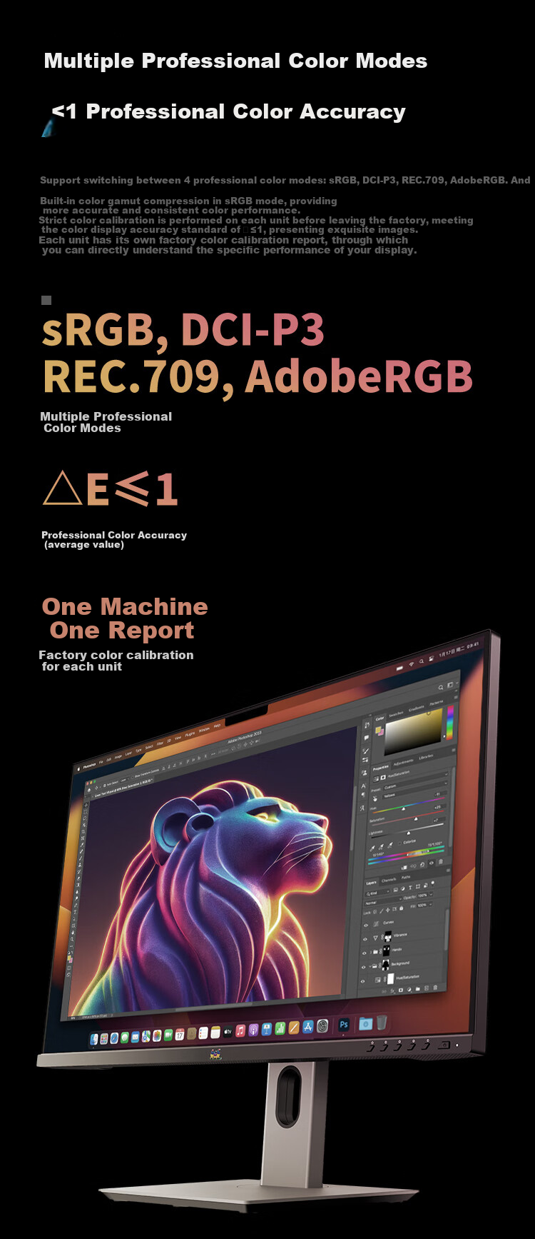 Монитор ViewSonic VG2781-5K 27 дюймов, 5K Ultra HD, IPS, HDR400, Type-C 96W, профессиональный дизайн