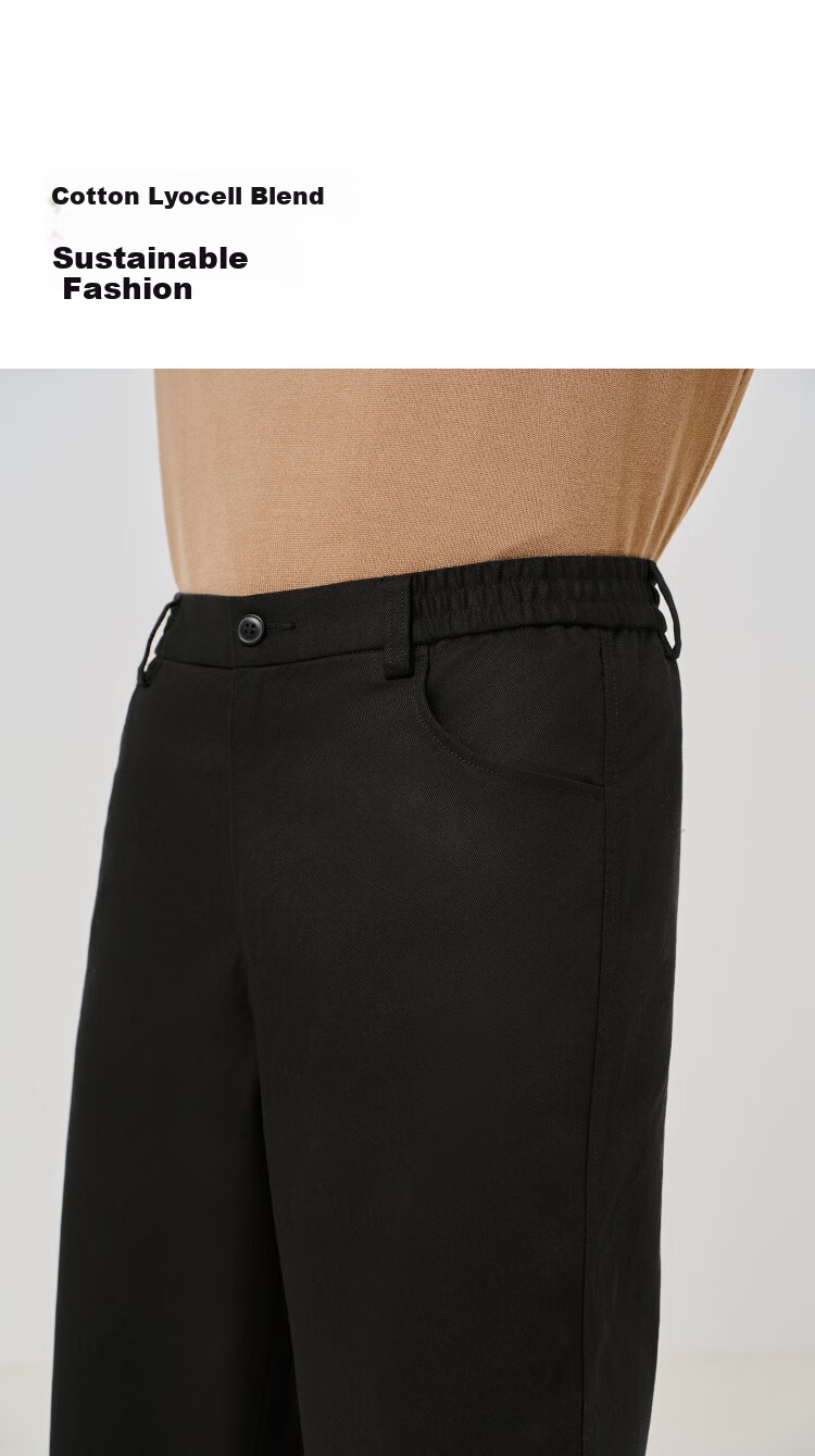 Повседневные брюки Semir для мужчин, модель 109925127102, прямые, на все сезоны, весна-осень, размер L