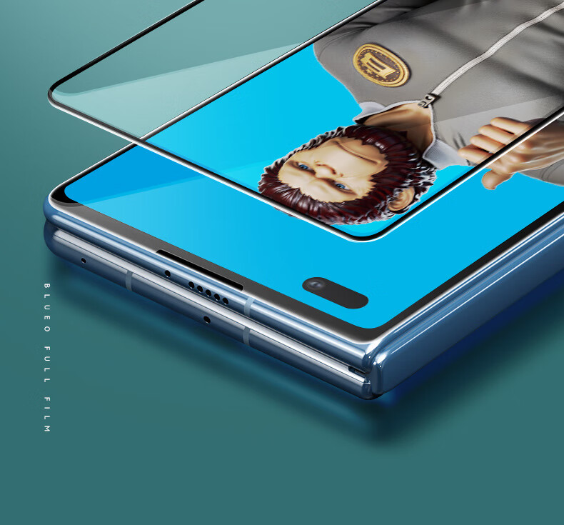 Защитная пленка Lanxingxiansheng для Huawei Mate X2, закаленное стекло, складной внешний экран, антистатическая, высокая четкость, противоударная, защита от отпечатков пальцев