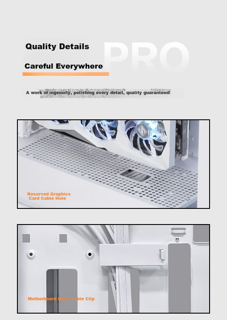 Компьютерный корпус SAMA Wind Tunnel PRO черный, Mid-Tower, поддержка 420мм СВО, ATX, Type-C, 3 вентилятора