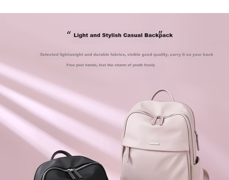 Рюкзак GOLF Lightweight, женский, для ноутбука 14 дюймов, для путешествий и работы, удобный, легкий