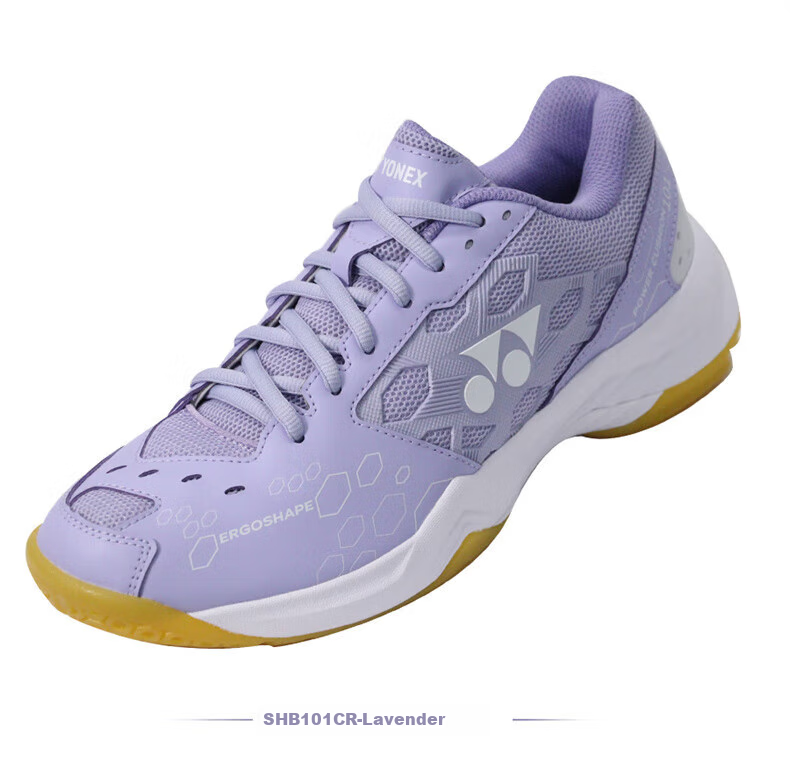 Кроссовки для бадминтона YONEX SHB101CR, мужские и женские, дышащие, амортизирующие, унисекс, белые с мятным, размер 37