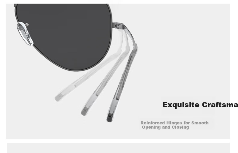 Солнцезащитные очки RayBan Aviator Series, унисекс, защита от УФ, поляризованные линзы, черный