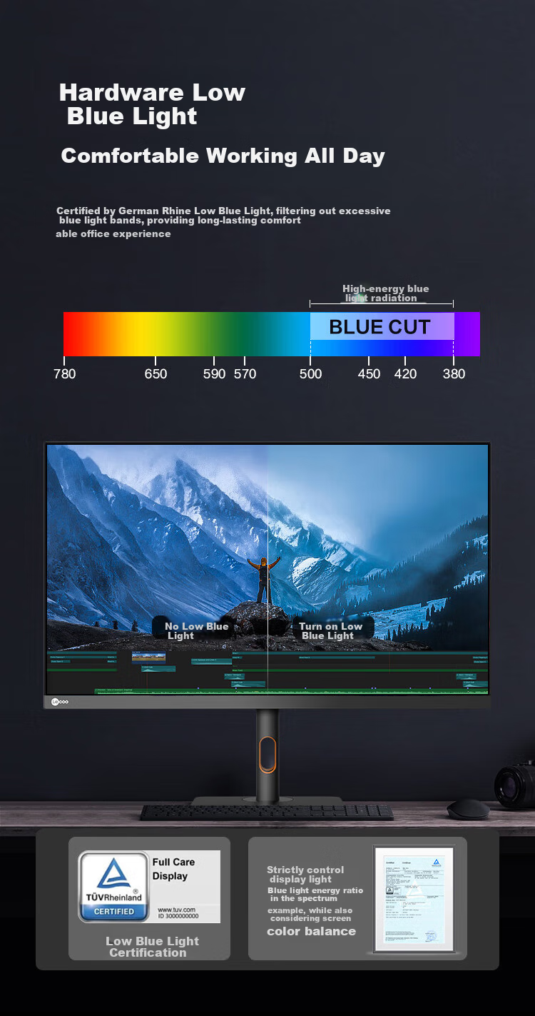 Монитор Lecoo M2721PL 27-дюймовый 4K Ultra HD HDR