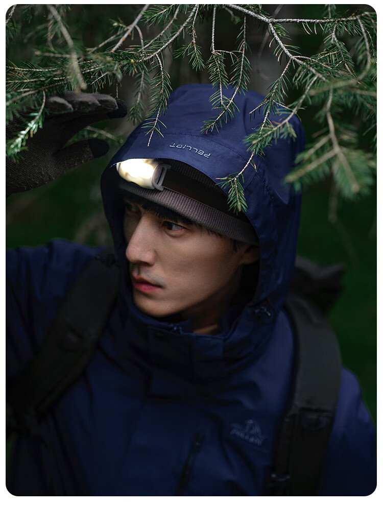 Зимняя куртка Pelliot Mountain Classic 2.0, мужская/женская, трехслойная, теплая, размер L, цвет Шаохун