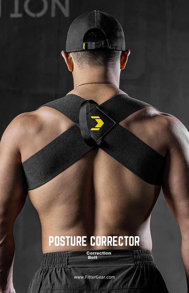 Корректор осанки FITTER GEAR для плеч и груди, устройство для приседаний и жима