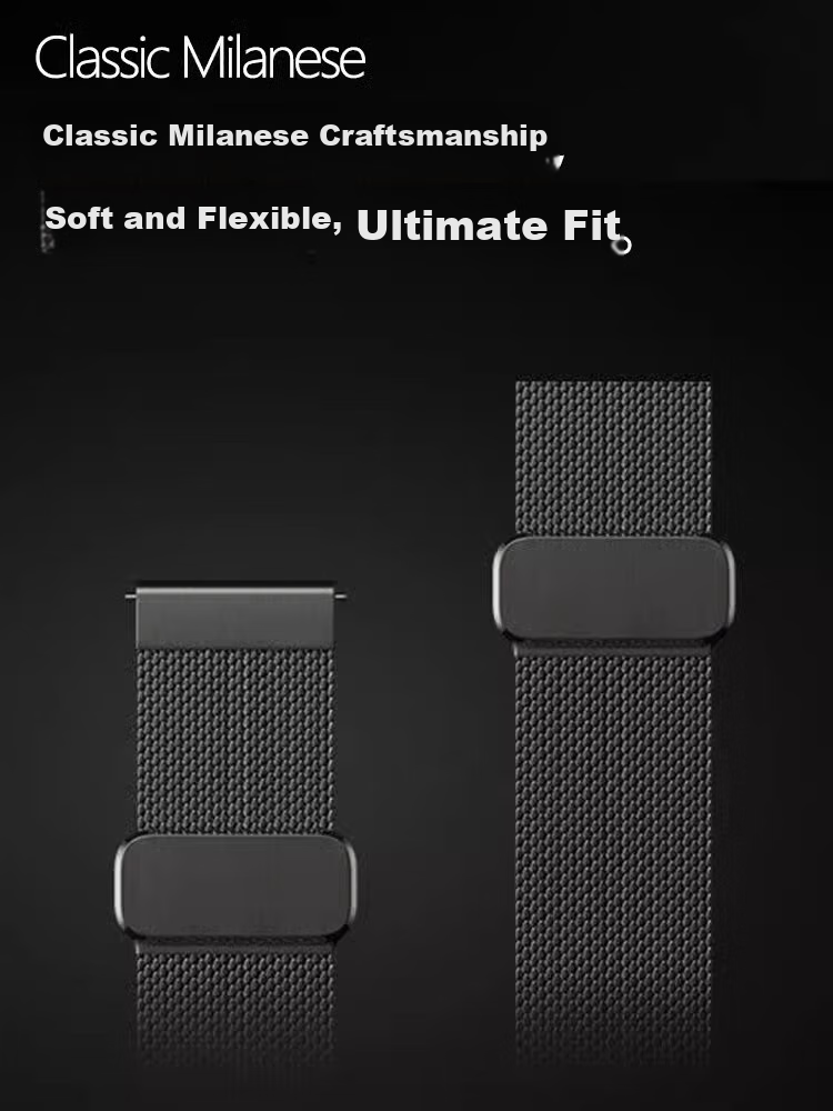 Ремешок Iboann для Xiaomi Watch S4 Sport, металлический миланский, магнитный, для Xiaomi Watch S4/S3/S2/S1 Pro, Color 2/1