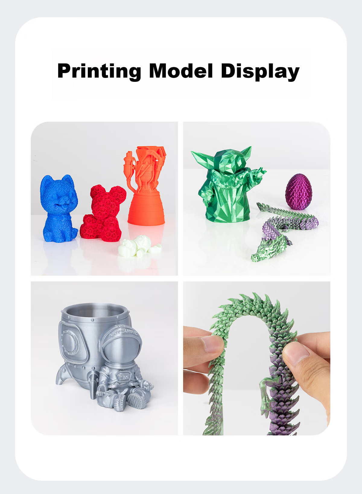 Филамент для 3D-печати CMYKSUPPLIES PLA, 1.75 мм, белый, 1 кг