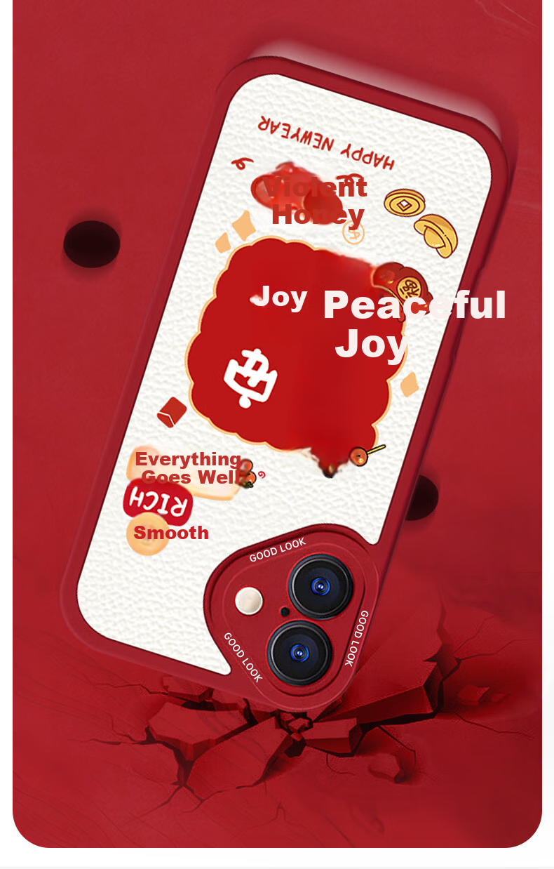 Чехол ALittleFlower для Apple iPhone 16 Plus, противоударный, из овечьей кожи, простой стиль