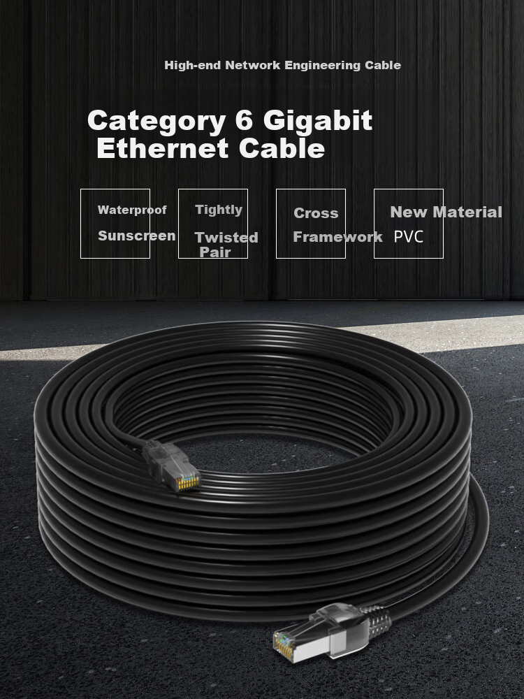 Сетевой кабель Cat6 Gigabit