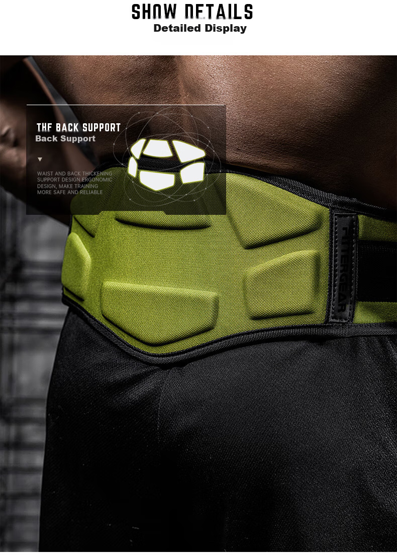 Пояс для тренировок FITTER GEAR с цепью для утяжеления, для приседаний и подтягиваний, черный