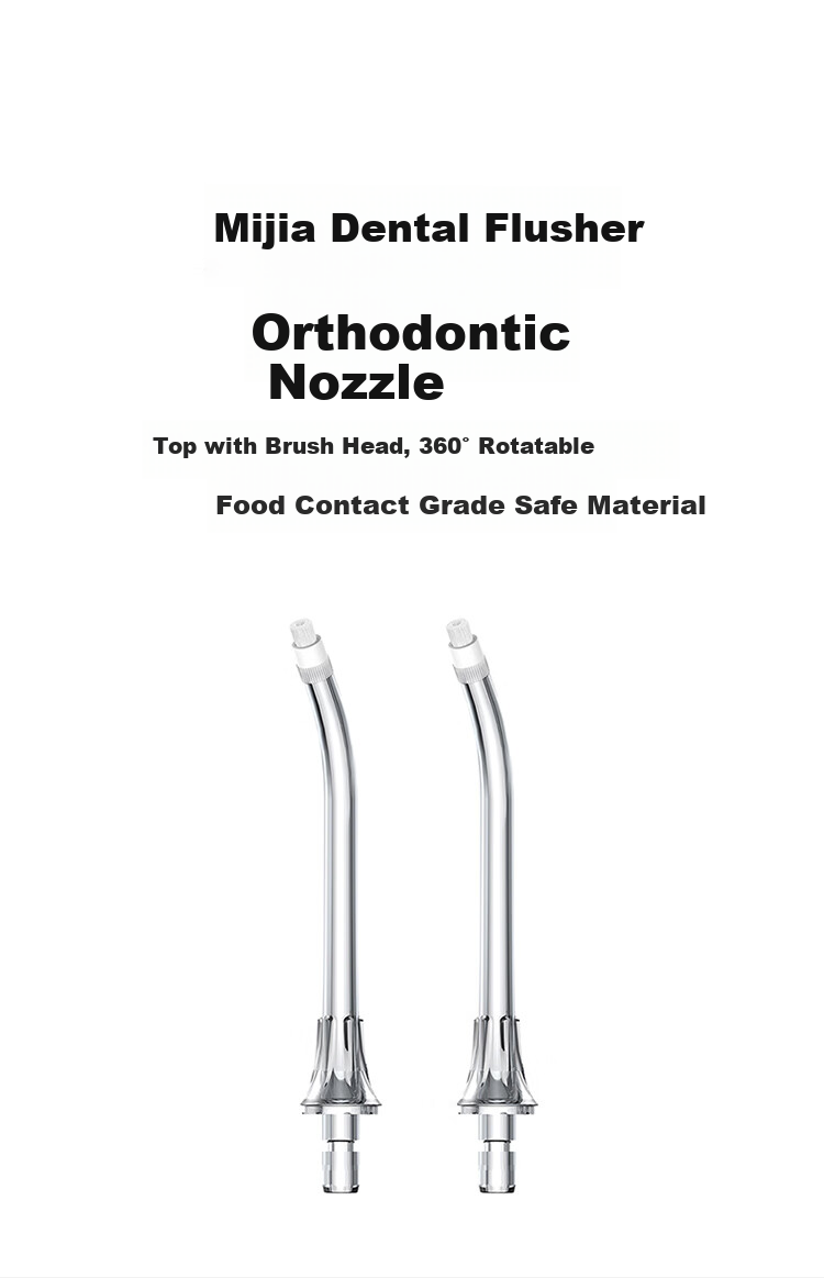 Ирригатор Xiaomi Mijia Oral Irrigator MWN503 с ортодонтической насадкой, 2 шт.