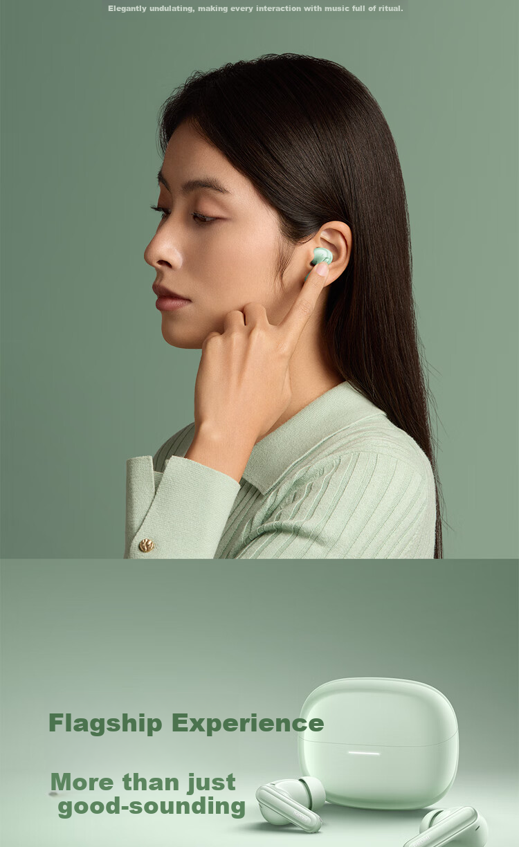 Беспроводные наушники MI REDMI Buds 6 Pro True Wireless с шумоподавлением, внутриканальные, совместимые с Android и Apple, цвет Xuanwu Black