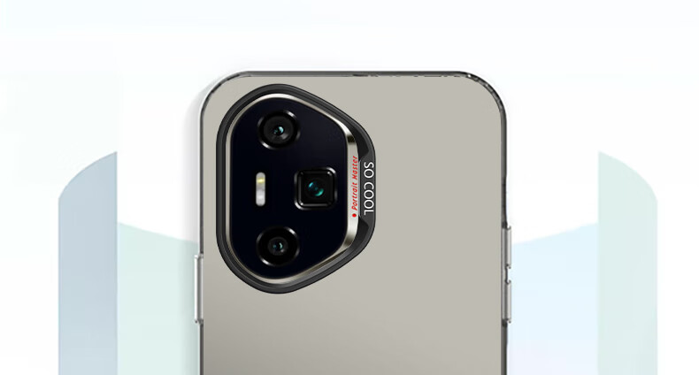 Чехол для телефона Baozou, совместимый с Honor 300 Ultra, силиконовый, с мягкими краями, противоударный, с лазерным градиентом, матовый, серый