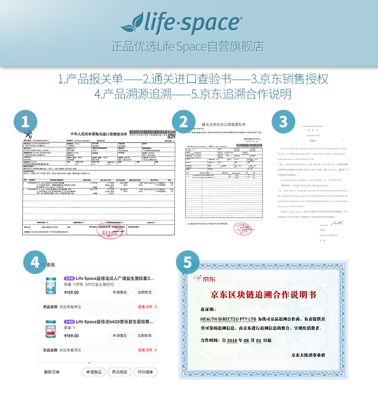 LifeSpace益生菌婴儿澳洲进口6月-3岁益生菌儿童60g/瓶