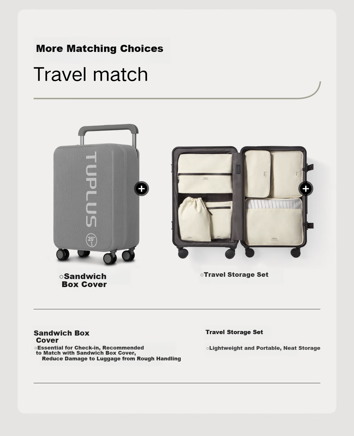 Чемодан TUPLUS Classic Impression Luggage, задняя ручка, большой вместимости, цвет "Водяная лилия", 24 дюйма