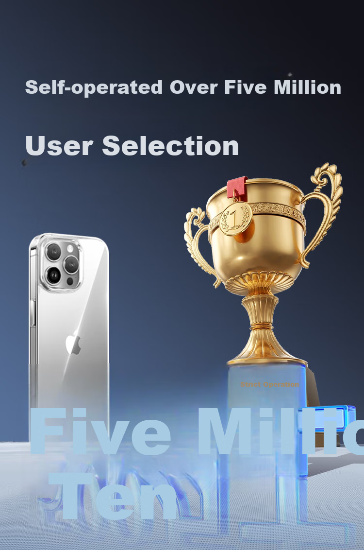 Чехол для iPhone 15 Pro Max KOOLIFE, прозрачный, противоударный, простой стиль, из ПК+ТПУ, с защитой от падения