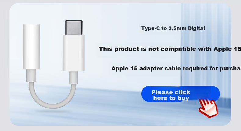 Адаптер Masentek Type-C на 3.5 мм для наушников, аудиокабель-конвертер USB-C с круглым разъемом 3.5 мм, совместимый с Huawei, Honor, OPPO, Xiaomi, iPad