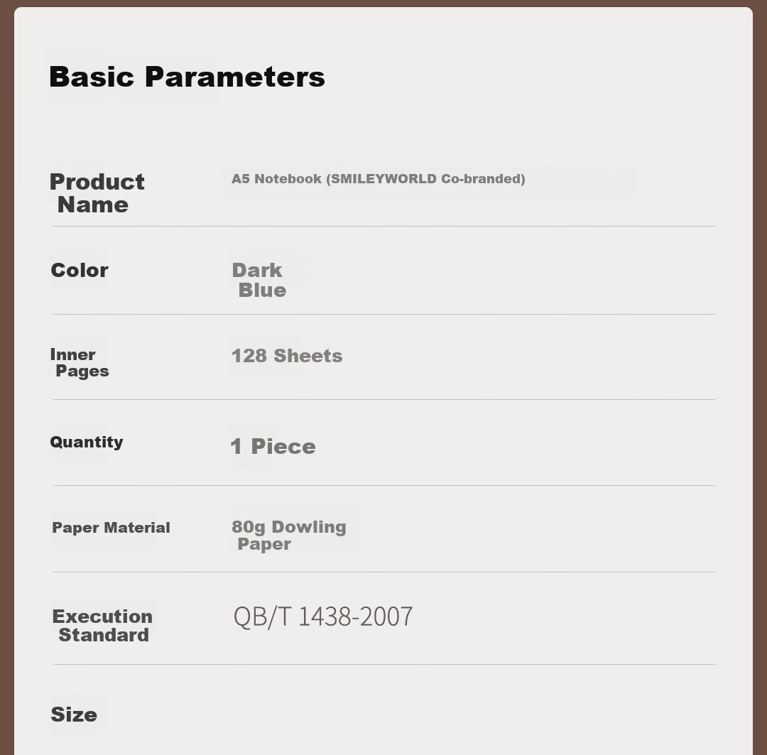 Блокнот KACO Twinbow Rainbow SMILE YWORLD Collaboration Edition, A5, 128 страниц, стильный дневник