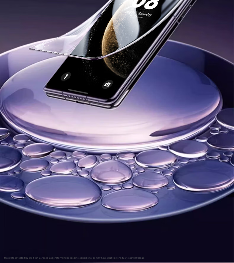 Защитное стекло DIVI для Huawei Mate X6, закаленное, противоударное, антибликовое, HD, защищает от отпечатков пальцев
