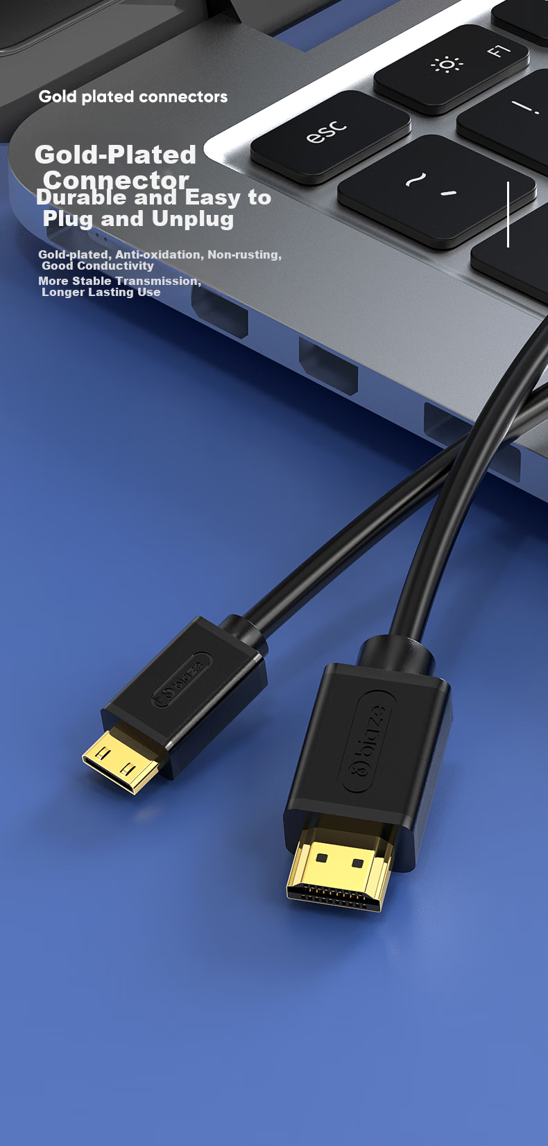 Кабель Mini HDMI - HDMI BIAZE