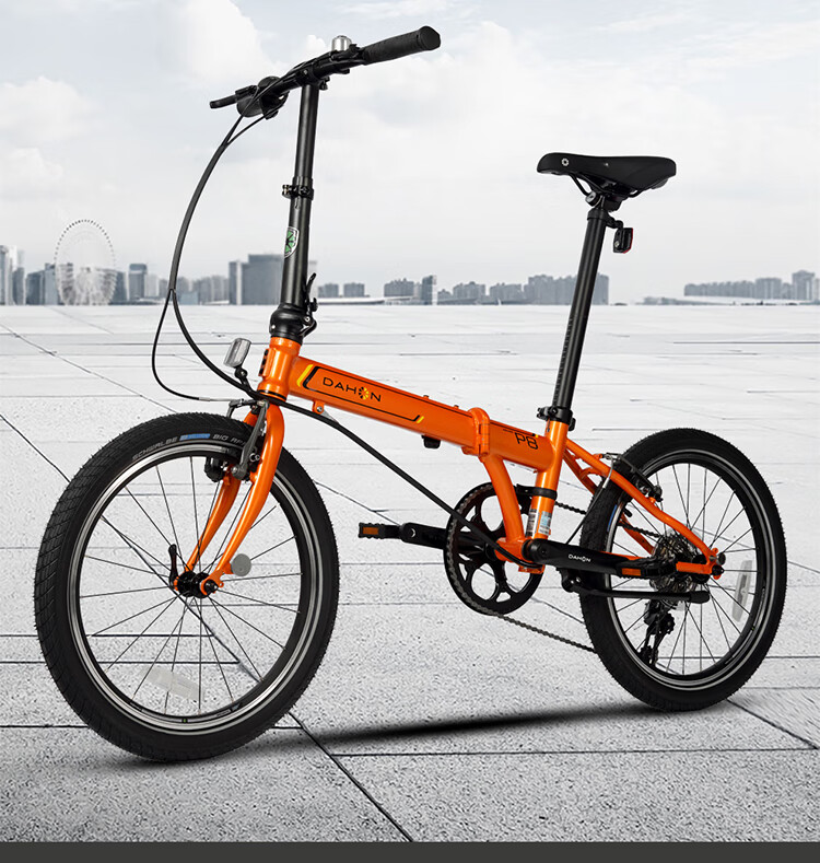Складной велосипед DAHON Classic P8 KBC083, 20-дюймовые колеса, 8 скоростей, матовый зеленый