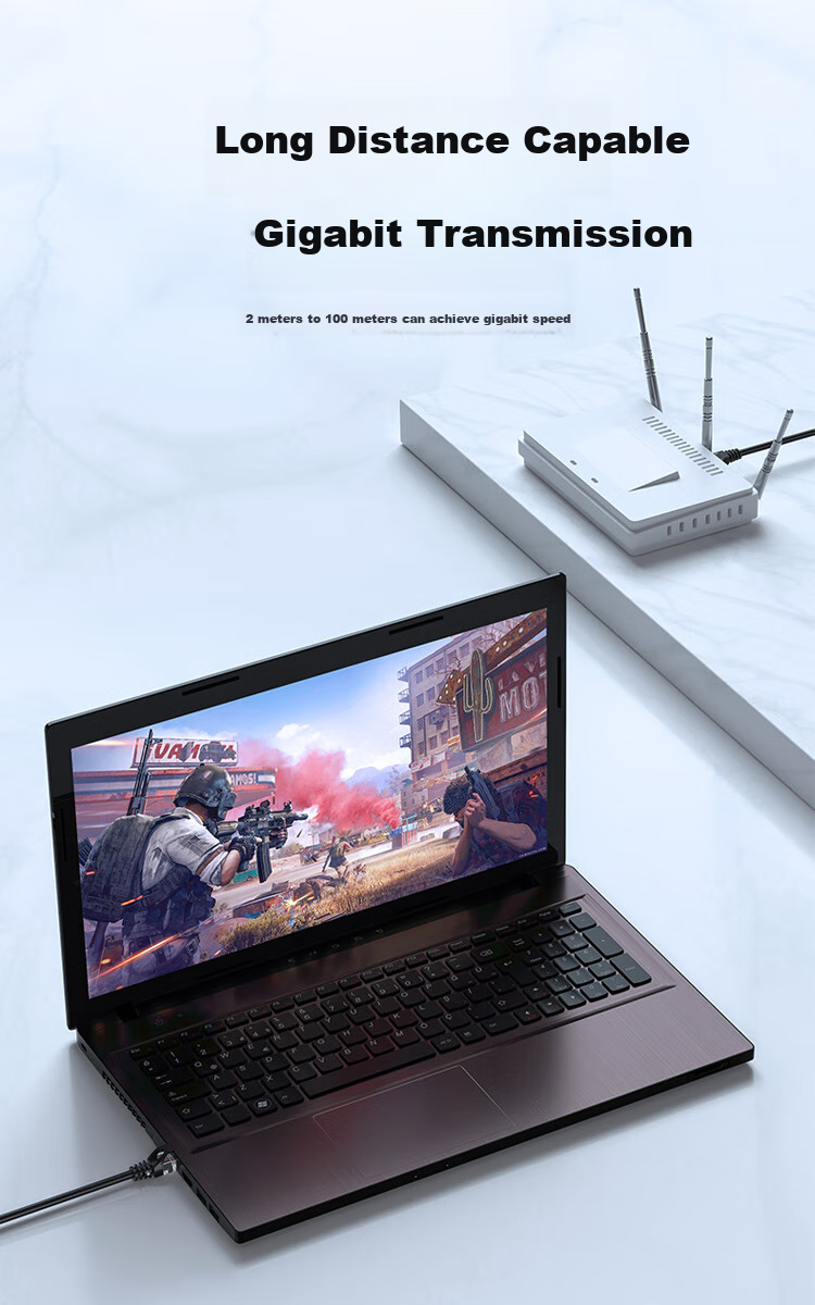 Сетевой кабель Cat6 Gigabit
