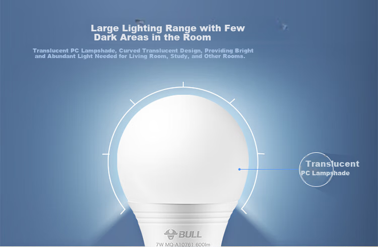 Светодиодная лампа BULL LED Globe Light, цоколь E27, 5 Вт, теплый желтый свет (теплый белый), 3000K