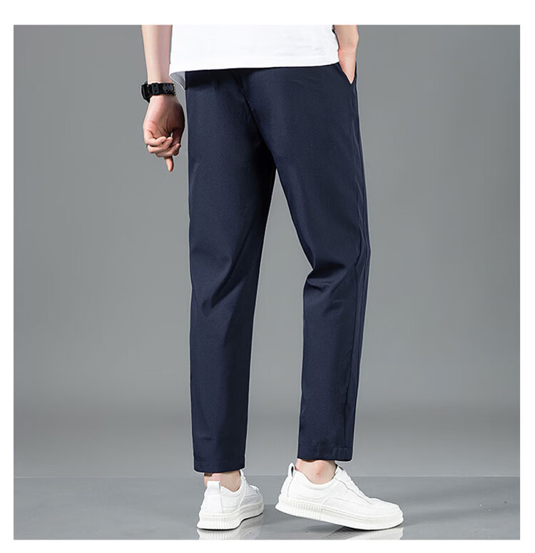 TUCANO Повседневные брюки для мужчин, Slim-Fit, прямые брюки, деловые универсальные модные длинные брюки, мужская одежда, серые, 2XL