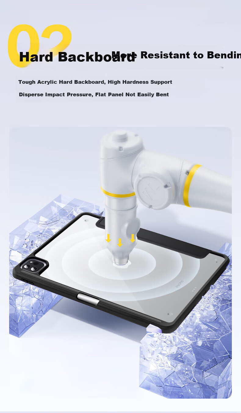 Чехол PISEN для iPad 11-го поколения (2025) / 10-го поколения (2022) 11/10.9 дюймов, защитный, ультратонкий, с подставкой, функцией сна/пробуждения и держателем для стилуса, серый