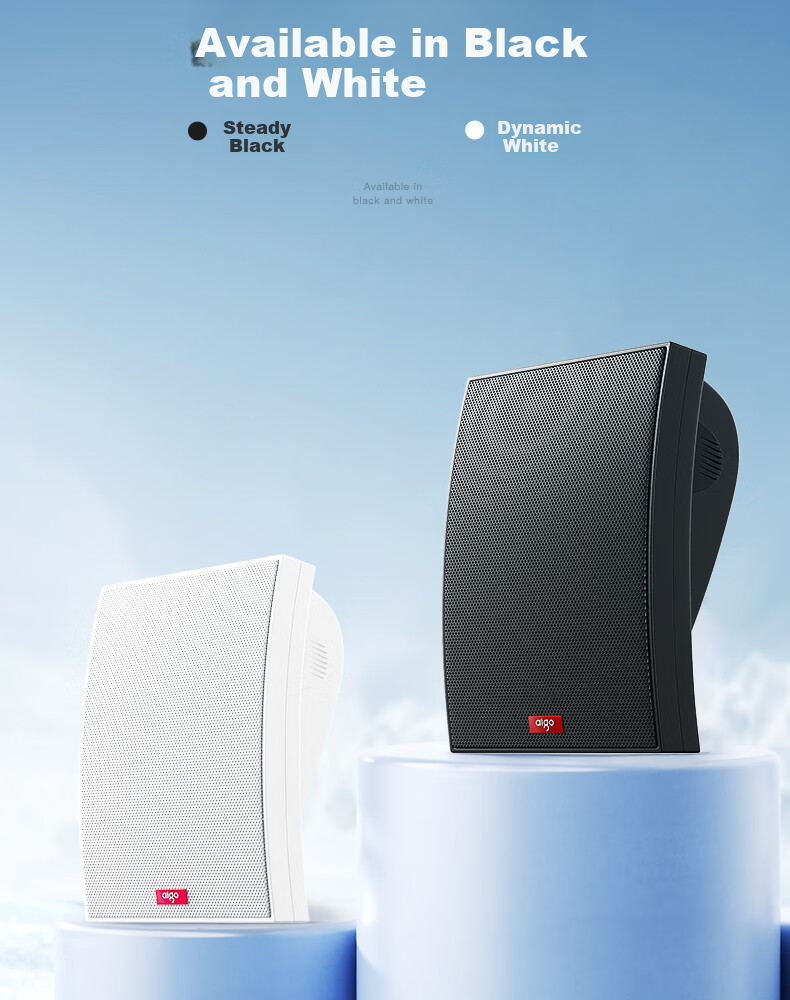 Aiguozhe X139 Комплект настенных акустических систем 2.0, 150 Вт, Bluetooth, для конференц-залов, тренировок, ресторанов, классов