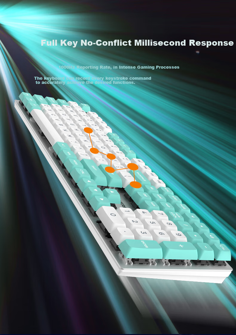 Механическая клавиатура CHERRY KC200, офисная и игровая, проводная, 108 клавиш, красный переключатель, PBT кейкапы, цвет серо-оранжевый