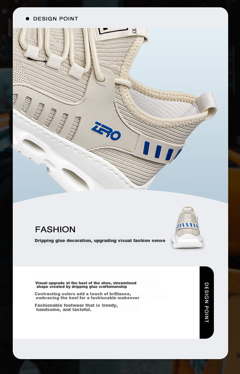 Lingdu Zero Кроссовки мужские, дышащие кроссовки из Flyknit, удобные легкие сетчатые спортивные повседневные кроссовки для мужчин, абрикосовый цвет, размер 38